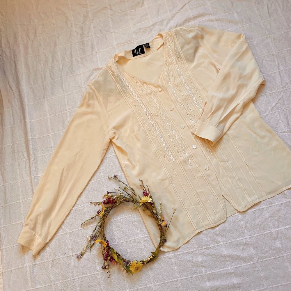 YL Studio Silk Blouse